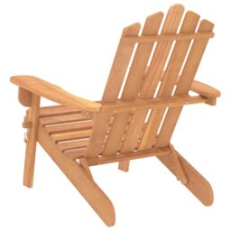 Berkfield Home Garden Adirondack Chair Solid Acacia Wood in Brown - thumbnail 5