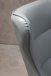 Orsina Kaiko Grey Armchair & Footstool - thumbnail 4