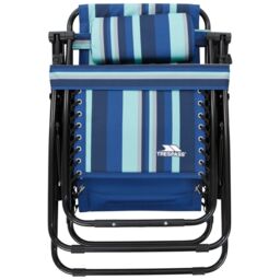 Trespass Glentilt Reclining Garden Chair Recliner in Blue - thumbnail 3