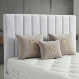 DS Living Aether White Divan Bed - Size: Single - thumbnail 2