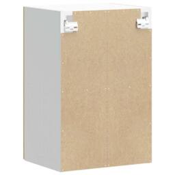 Berkfield Home Kitchen Wall Cabinet with Glass Door Lucca Artisan Oak in Brown - thumbnail 9