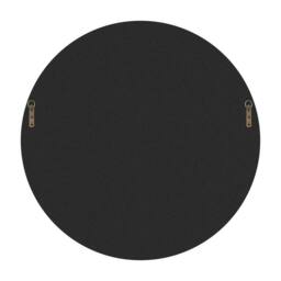 FurnitureboxUK Inga Oak Wood Medium Round 80cm Wall Mirror in Light Brown - thumbnail 4