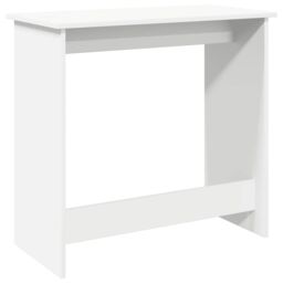 Berkfield Home Desk White 80x40x75 cm Engineered Wood - Size: 80 x 40 x 75 cm - thumbnail 6