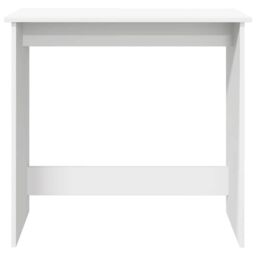 Berkfield Home Desk White 80x40x75 cm Engineered Wood - Size: 80 x 40 x 75 cm - thumbnail 4