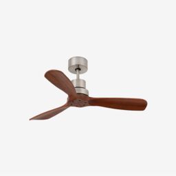 Netlighting Mini Lantau Matt Nickel Ceiling Fan With DC Motor 2700K in Grey - thumbnail 2