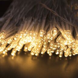 Shatchi 20LEDs Lights Clear Cable Battery Operated Fairy String Christmas Decorations in Yellow - thumbnail 5