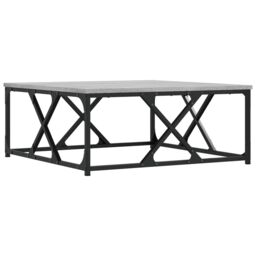 Berkfield Home Coffee Table Grey Sonoma 70x70x30 cm Engineered Wood - Size: 70 x 70 x 30 cm - thumbnail 6