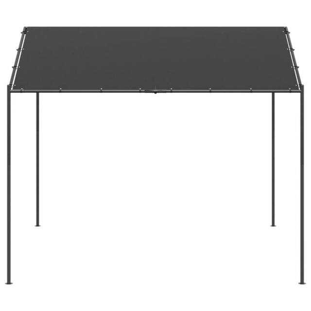 Berkfield Home Spacious Canopy Tent Anthracite 3x3 m Steel & Fabric in Dark Grey - image 1