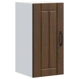 Berkfield Home Kitchen Wall Cabinet Lucca Brown Oak Engineered Wood - thumbnail 2