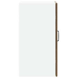 Berkfield Home Kitchen Wall Cabinet Lucca Brown Oak Engineered Wood - thumbnail 6