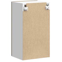 Berkfield Home Kitchen Wall Cabinet Lucca Brown Oak Engineered Wood - thumbnail 7