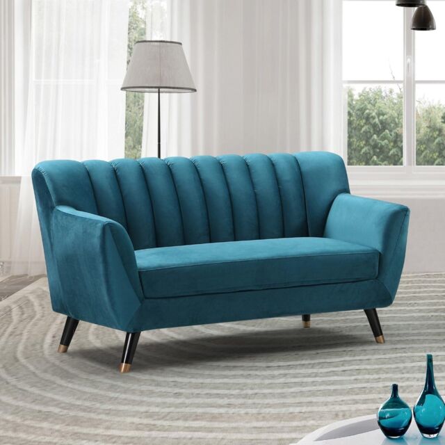 Artemis Home Morgan 2 Seat Sofa in Teal - image 1