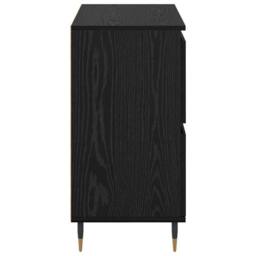 Berkfield Home Sideboard with Storage with Door Black 60 x 35 x 70 cm Engineered wood - thumbnail 7