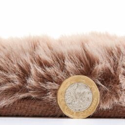 The Rug Shop UK Modern Shaggy Anti-Shed Easy To Clean Area Rug in Light Beige - Size: 150 cm x 230 cm - thumbnail 4