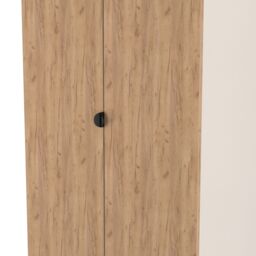 Ready Assembled 2 U Norway Tall 2 Door Robe (Ready Assembled) in Beige - Size: Large - thumbnail 4