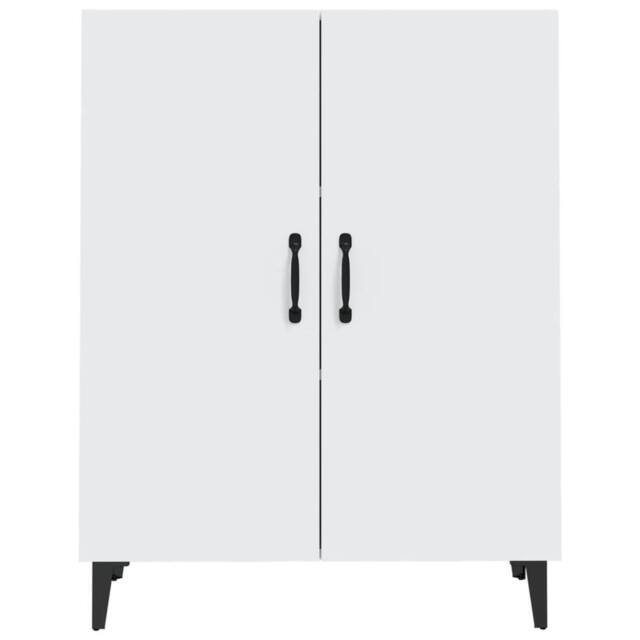 Berkfield Home Sideboard White 70x34x90 cm Engineered Wood - Size: 70 x 34 x 90 cm - image 1