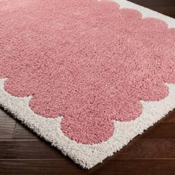 Livabliss Fossay Shag-Washable Black Cream Pink Modern High Pile Living Rug - Size: 200 cm x 275 cm - thumbnail 6