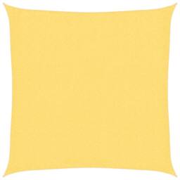 Berkfield Home Sunshade Sail 160 g/m ² Beige 3x3 m HDPE in Yellow - thumbnail 1