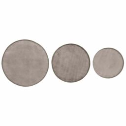 Berkfield Home Coffee Table¬†3 pcs Silver Engineered Wood - thumbnail 6