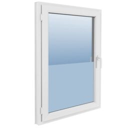 Berkfield Home Pure Frosted Privacy Window Film Milk Glass Adhesive 0.9x10 m in White - thumbnail 4