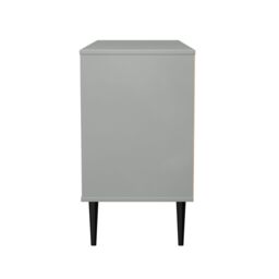 Ready Assembled 2 U Toledo 6 Drawer Wide Chest (Ready Assembled) in Dark Grey - thumbnail 3