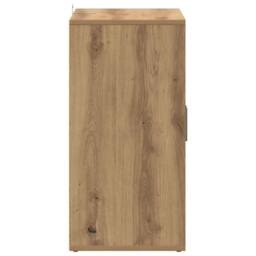 Berkfield Home Shoe Cabinet Artisan Oak 60x35x70 cm Engineered Wood in Brown - Size: 60 x 35 x 70 cm - thumbnail 6