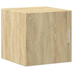Berkfield Home Slim Storage Cabinet Sonoma Oak 40x42.5x225 cm Engineered Wood in Brown - thumbnail 5