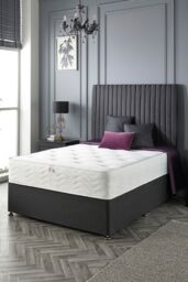 Aspire 1000 Tufted Pocket+ Mattress in White - Size: Double - thumbnail 2