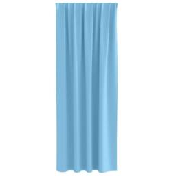 Berkfield Home Curtains with Curtains 2 pcs Light blue 225 x 140 cm Polyester - thumbnail 4