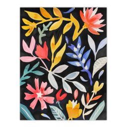 "Artery8 Abstract Floral Botanical Henri Matisse Style Wall Art Print - Size: W24"" x H32""" - thumbnail 1