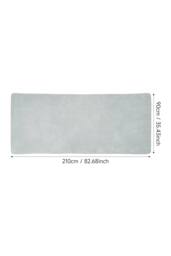 Living and Home Non-Slip Sofa Cover in Durable Polyester in Light Grey - Size: Small - thumbnail 8