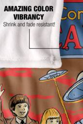 Steven Rhodes Here Comes The Apocalypse Silky Super Soft Throw Blanket - Size: Large - thumbnail 5