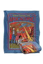Steven Rhodes Here Comes The Apocalypse Silky Super Soft Throw Blanket - Size: Large - thumbnail 2