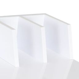 Berkfield Home Desk White 80x50x84 cm - Size: 80 x 50 x 84 cm - thumbnail 5