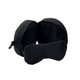 MidOcean 2 in 1 Soft Nuit Travel Set in Black - thumbnail 3