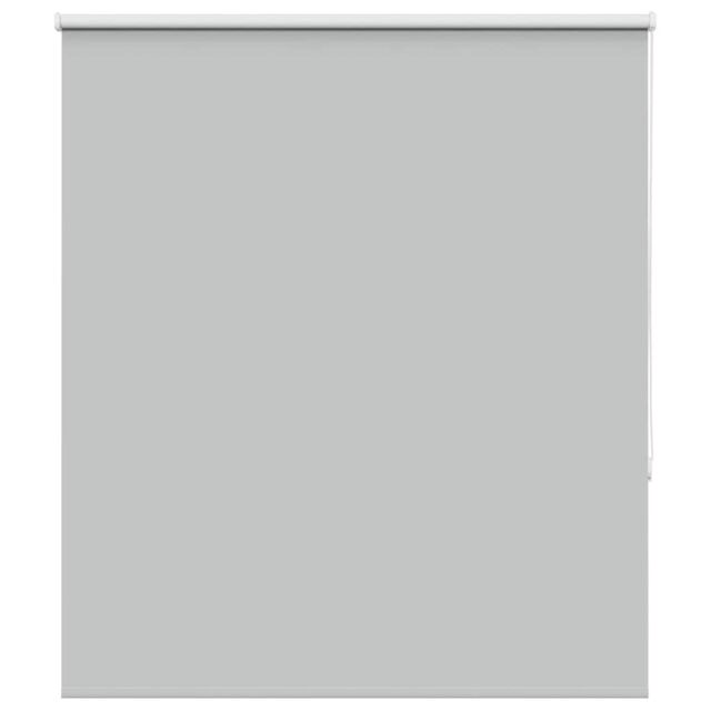 Berkfield Home Roller Blind Blackout Light Grey 125x175 cm Fabric Width 121.6 cm Polyester - image 1