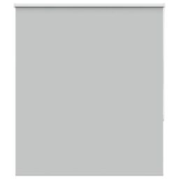 Berkfield Home Roller Blind Blackout Light Grey 125x175 cm Fabric Width 121.6 cm Polyester - thumbnail 1
