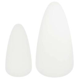 Berkfield Home Decorative Coffee Table Set 2 Pieces Solid Pinewood White - thumbnail 9