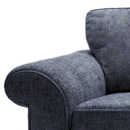 Abakus Direct Ingrid 3 Seater Sofa in Dark Blue - thumbnail 5