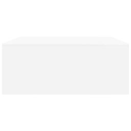 Berkfield Home Coffee Table with Drawers White 100x100x40 cm - Size: 100 x 100 x 40 cm - thumbnail 7