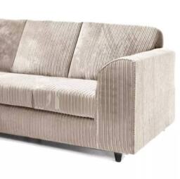 Furniture 786 Jumbo Cord Full Back 2c2 Corner Sofa in Ivory - thumbnail 3