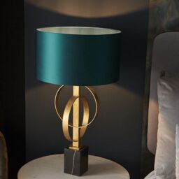 Netlighting 'TRENTO' Non Dimmable Contemporary Stylish Indoor Desk Table Lamp in Gold - thumbnail 5