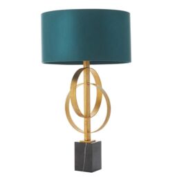 Netlighting 'TRENTO' Non Dimmable Contemporary Stylish Indoor Desk Table Lamp in Gold - thumbnail 6