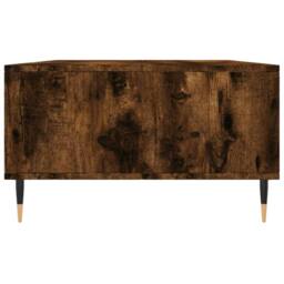 Berkfield Home Decorative Coffee Table Smoked Oak 104x60x35 cm Engineered Wood in Brown - Size: 104 x 60 x 35 cm - thumbnail 7