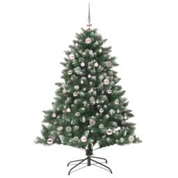 Berkfield Home Modern Artificial Christmas Tree with Stand Green 105 x 105 x 150 cm
