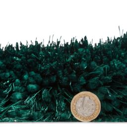 The Rug Shop UK Handmade Modern Shaggy Anti-Shed Easy To Clean Area Rug in Green - Size: 150 cm x 230 cm - thumbnail 4