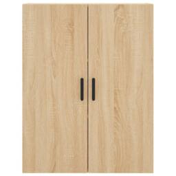 Berkfield Home Highboard Sonoma Oak 69.5x34x180 cm Engineered Wood in Brown - thumbnail 6