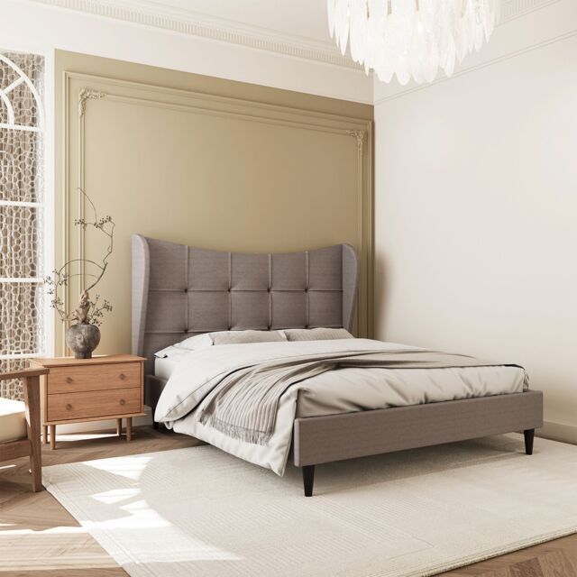Seconique Verona 5' (King) Bed in Brown - Size: King - image 1