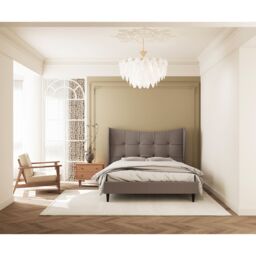Seconique Verona 5' (King) Bed in Brown - Size: King - thumbnail 2