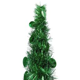 Berkfield Home Pop-up Artificial Christmas Tree Green 150 cm PET - thumbnail 1